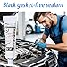 Gasket Sealer | Car Oil Resistant Silicone Gasket Maker | Automotive Sealing Adhesive for Water Pump Carburetor Transmission Pan Electronic Appliances Maintenance Flange