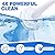 60 Count Toilet Wand Refills for Clorox,4X Cleaning Power Toilet Bowl Cleaner Refill Pads,Disposable Toilet Brush Scrubber Refills for Bathroom Cleaning,No Falling Apart