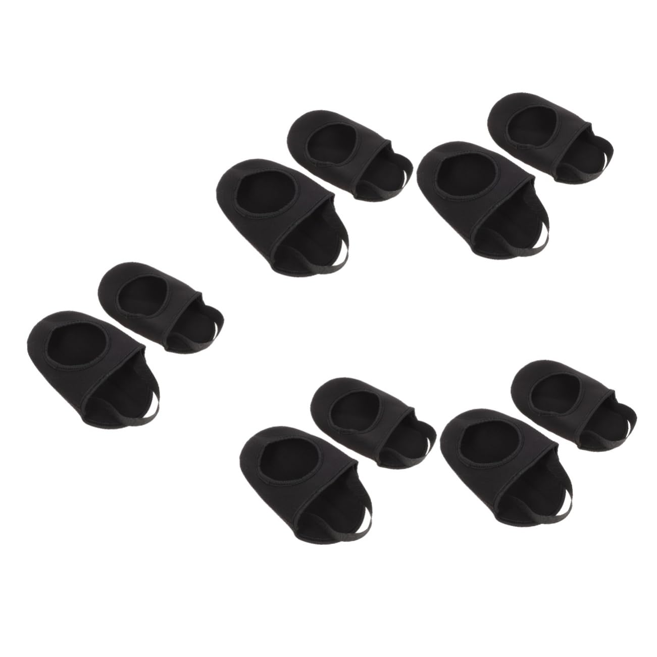 Abaodam Accessoire D'équitation Protecteur Plus Chaud pour Preuve Chaussures De Bowling Couvercle Anti Eclaboussure Quilles Couverture De Chaussures Néoprène Black