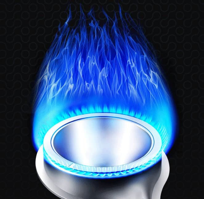 2.3kw Portable Cassette Furnace, Multi-Level Firepower Adjustment Outdoor Field Stove, Windproof Cassette Furnace for Outdoor Camping Trips