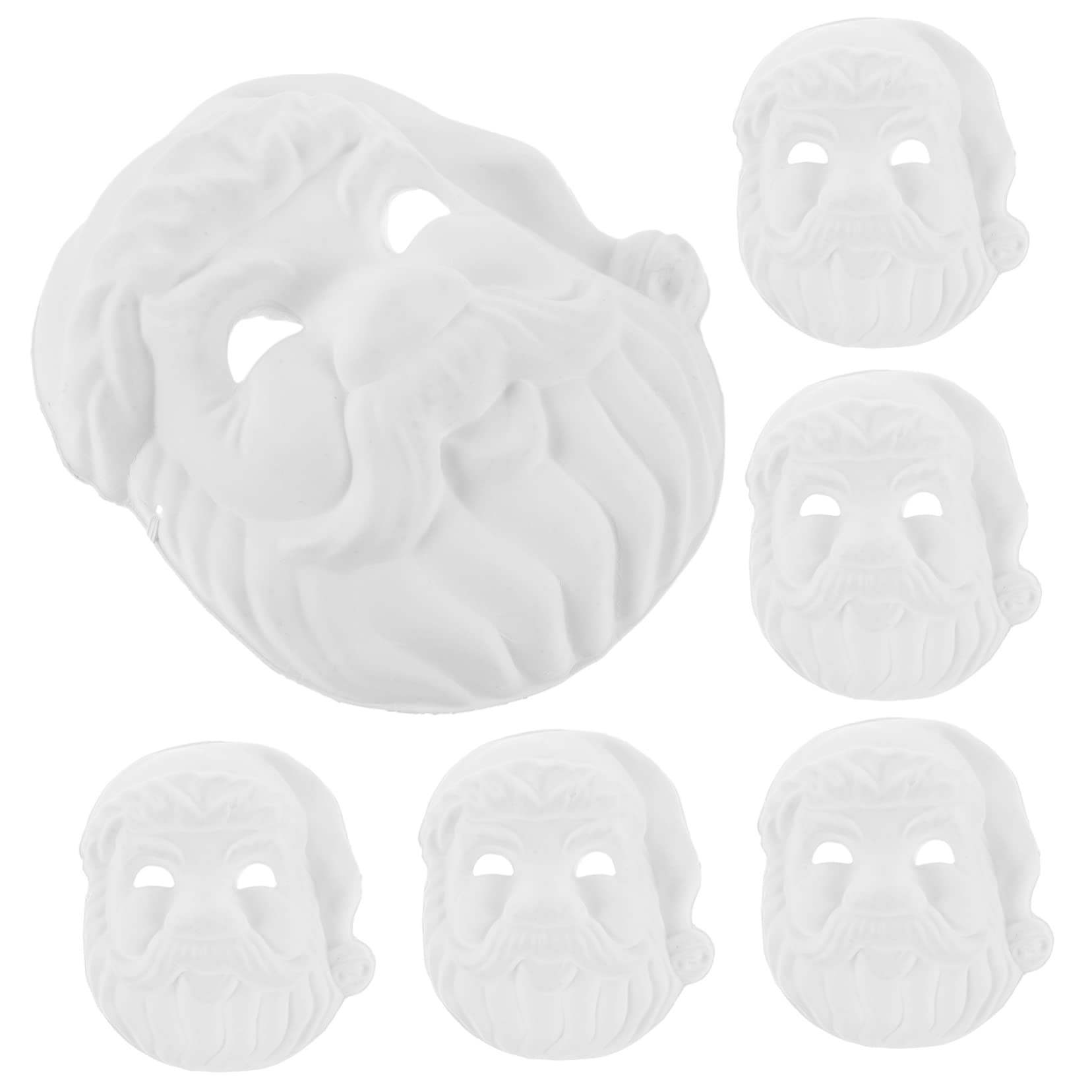 ibasenice 30pezzi Maschere Vuote Santa Claus Per Maschere Per e Cosplay Accessori Per e