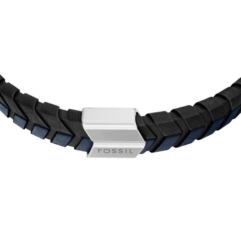 Fossil Herren mehrfarbiges Lederarmband, JF04985040