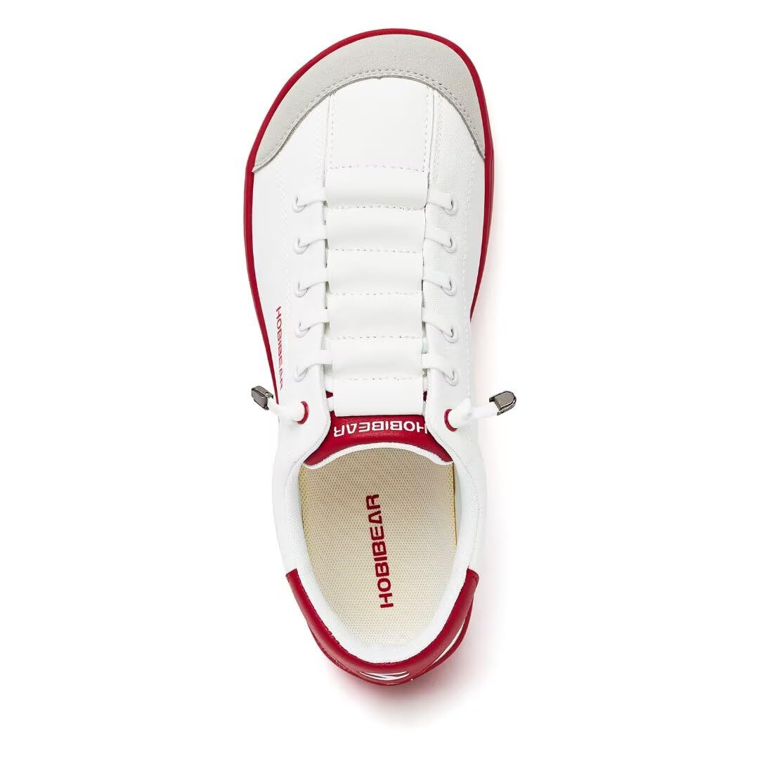 HOBIBEAR Chaussures pieds nus larges pour homme et femme - Chaussures de marche - Baskets de course à pied - Semelle zéro goutte - Légères et confortables