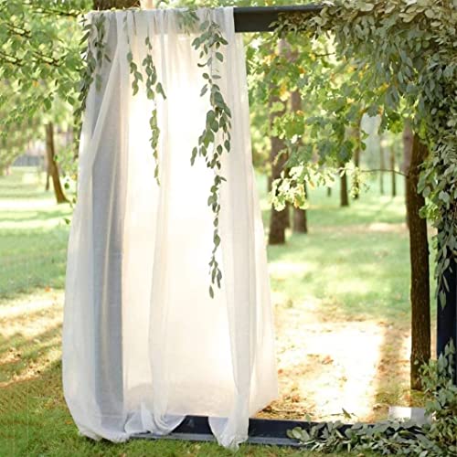 Table Runner-72*304cm (28*120inch) Chiffon Gauze Table Runner Extra Long - Image 4