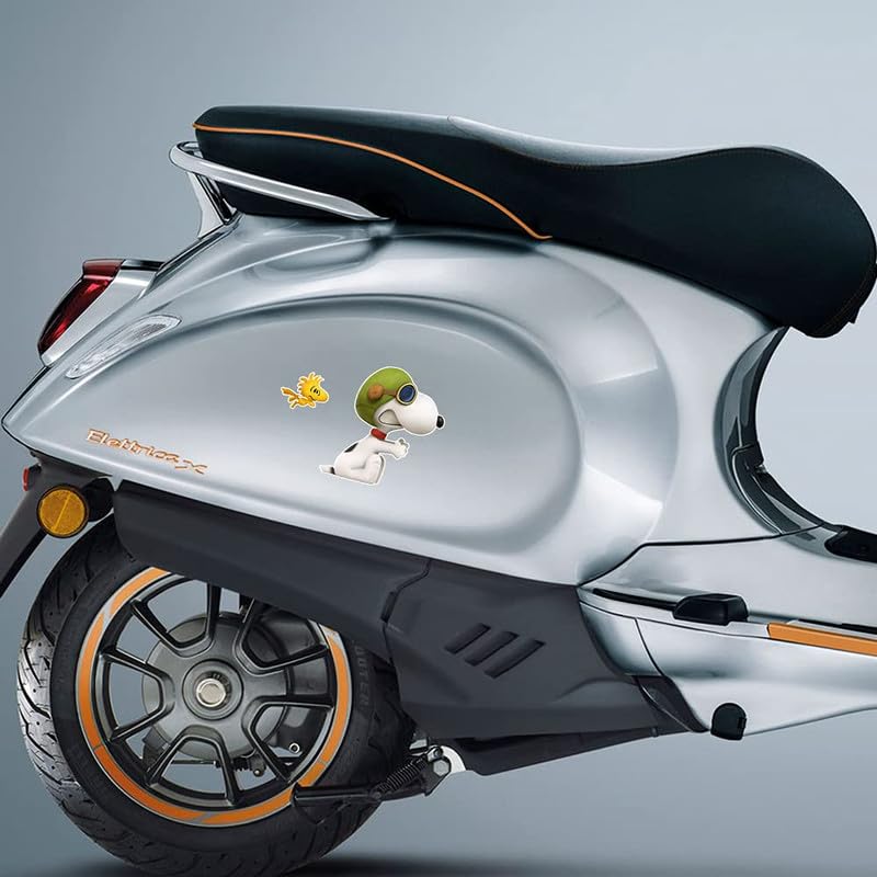 2 Feuilles D'Autocollants Anime/Cartoon Pour Voiture, Vélo, PC - Décorations PVC, Faciles à Poser Et à Retirer Sans Résidu