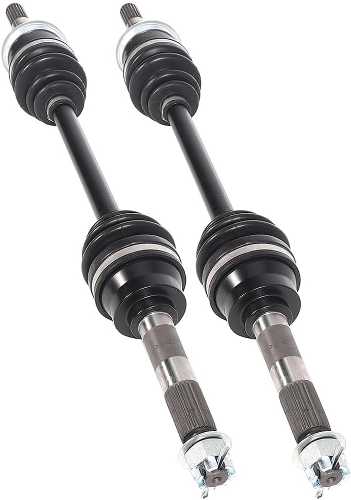 SCITOO CV Axle Shaft Assembly Front Left Right for Kawasaki Mule 2510 1998-2002,for Kawasaki Mule 3010 2001-2008,for Kawasaki Mule 4010 2009-2018,for Kawasaki Mule 4010 Trans 2015-2018 59266-0034 2PCS
