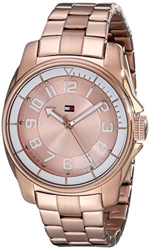 Tommy Hilfiger Women's 1781230 Sport White Bezel Bracelet Watch