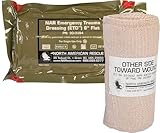 FLAT FOLD Emergency Trauma Dressing 6