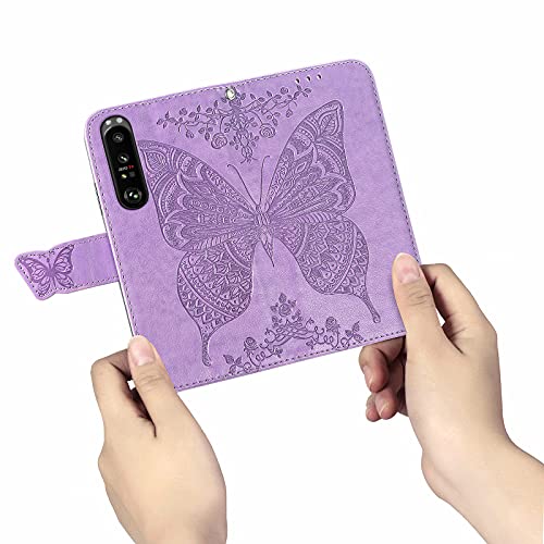 DOINK Cover Farfalla per Sony Xperia 1 III