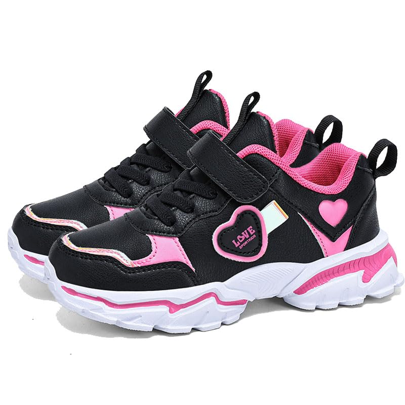 Little Kid/Big Kid Girls Sneakers Kids Shoes Anti Slip Sneakers for Outdoor Walking Running