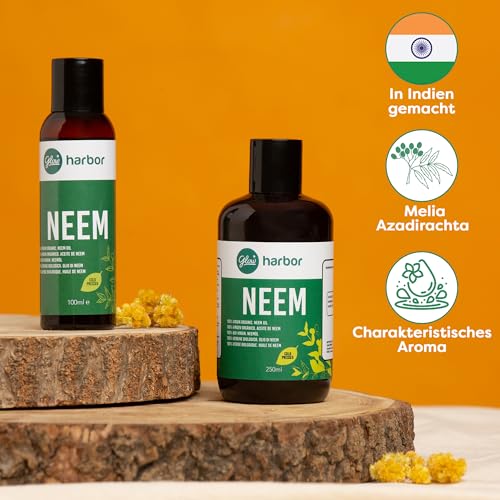 NEEMÖL schädlingsbekämpfung | neemöl gegen blattläuse | neem öl | rein, organisch, 100% natürlich | für Haut, Haare, Nägel pflanzen | neem oil | niemöl | kaufen (100 ml)