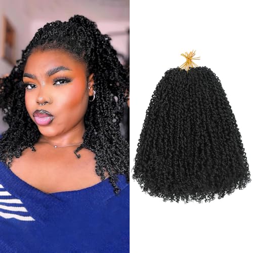 NAYOO 12 Inch Yanky Twist Crochet Hair - 8 Packs