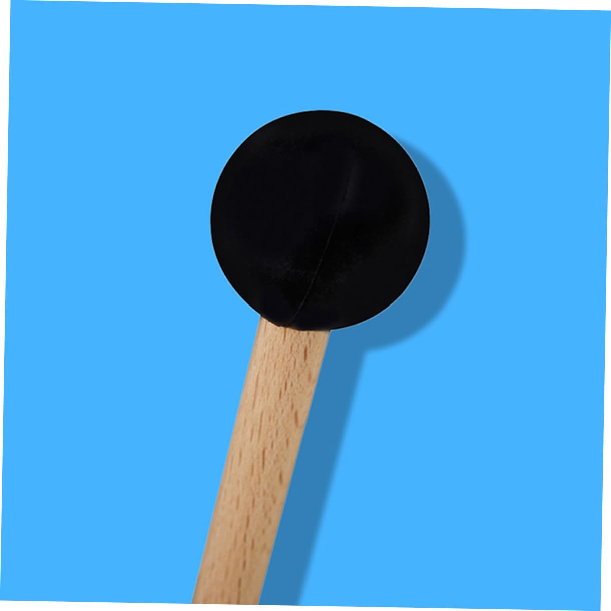 2 piezas Maletas de Doble Cabeza para Cuencos de Sonido Mango de Fieltro y Goma Accesorios para Cuencos Palos de Percusión Versátiles para Marimba Campanas y Xilófono