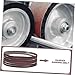 ORFOFE 18pcs Sanding Belts for Woodworking and Metal Polishing Grit Assortment for Industrial Use Material Removal and Versatile Grinding