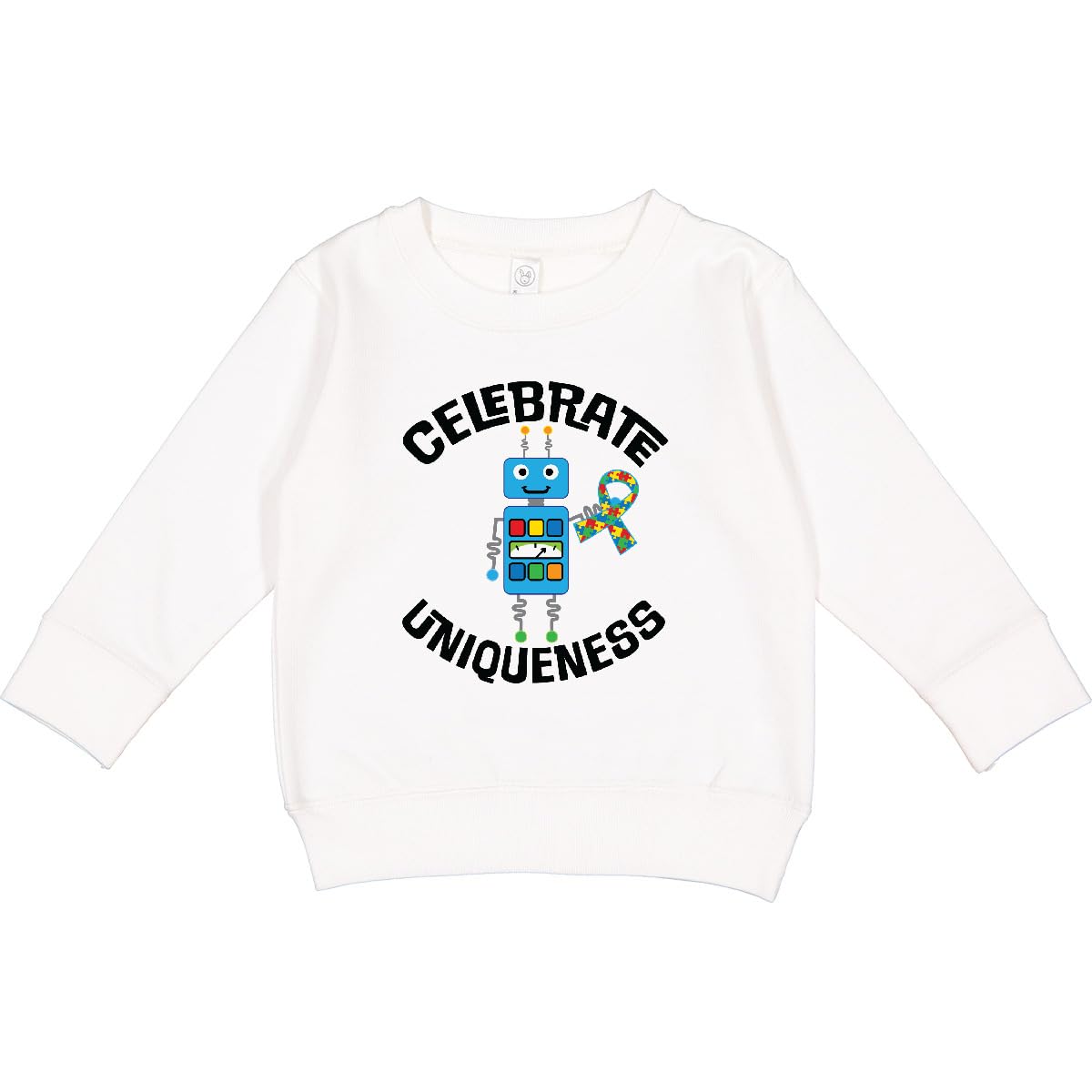inktastic Autism Awareness Support Quote Toddler Sweatshirt 3T White 435f8
