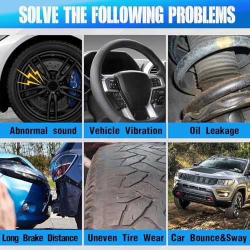TRIBLE SIX Front Struts w/Coil Spring Shock Absorbers Replacement for 2010 2011 2012 Ford Taurus Limited SE 2010 2011 Taurus SEL 3.5L V6 11545 11546 Set of 2 by TRIBLE SIX - Image 7