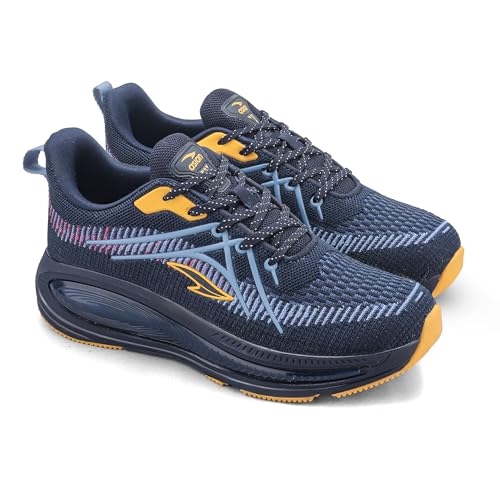 Image of ASIAN Superstar-11 Men's Running Shoes | Memory Foam Cushion, Breathable Mesh Upper, Arch Support, High Energy Return Sole for Gym, Jogging & Daily Training