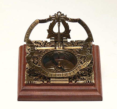 アウグスブルク日時計　アンティーク　書斎インテリア アウグスブルク日時計 アンティーク 書斎インテリア