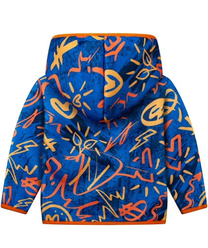 Little Beauty Toddler Hoodie Jacket Sherpa Fleece Lined Kids Zip Sweatshirt Cute Dinosaur Outerwear for Boys Girls2