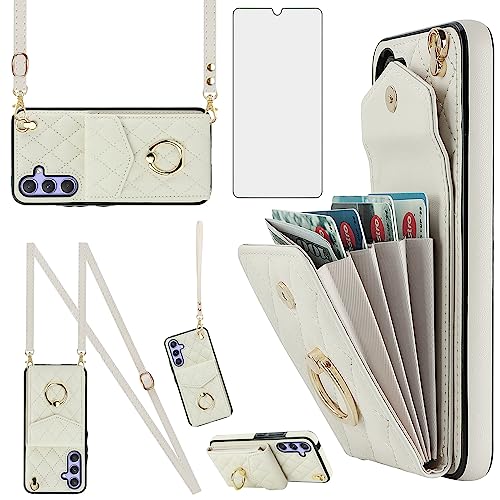 Étui Samsung Galaxy A16 avec porte-cartes idée cadeau femme et fille