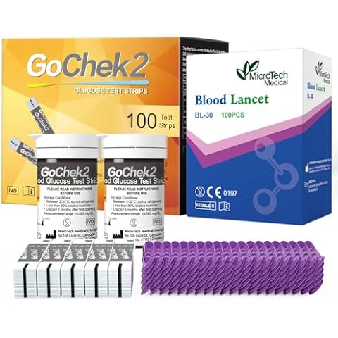 MicroTech Blood Glucose Test Strips Cover
