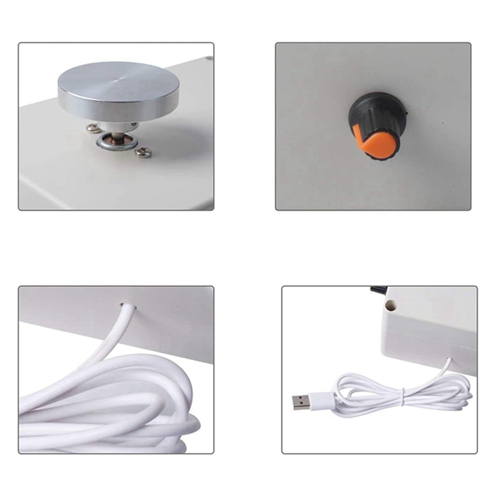 Koło garncarskie, zestaw do robienia ceramiki USB z 12 szt. Narzędzia do gliny ceramicznej, elektryczne koła garncarskie zestawy do majsterkowania