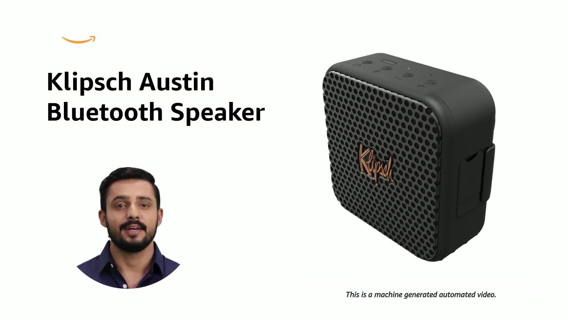 Klipsch Austin Portable Bluetooth Speaker – Big Sound & Deep Bass