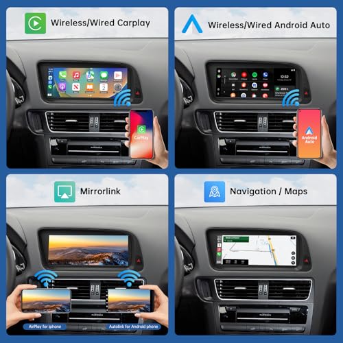 Road Top pantalla 8.9" CarPlay para Audi Q5 2009-2017 miniatura 4