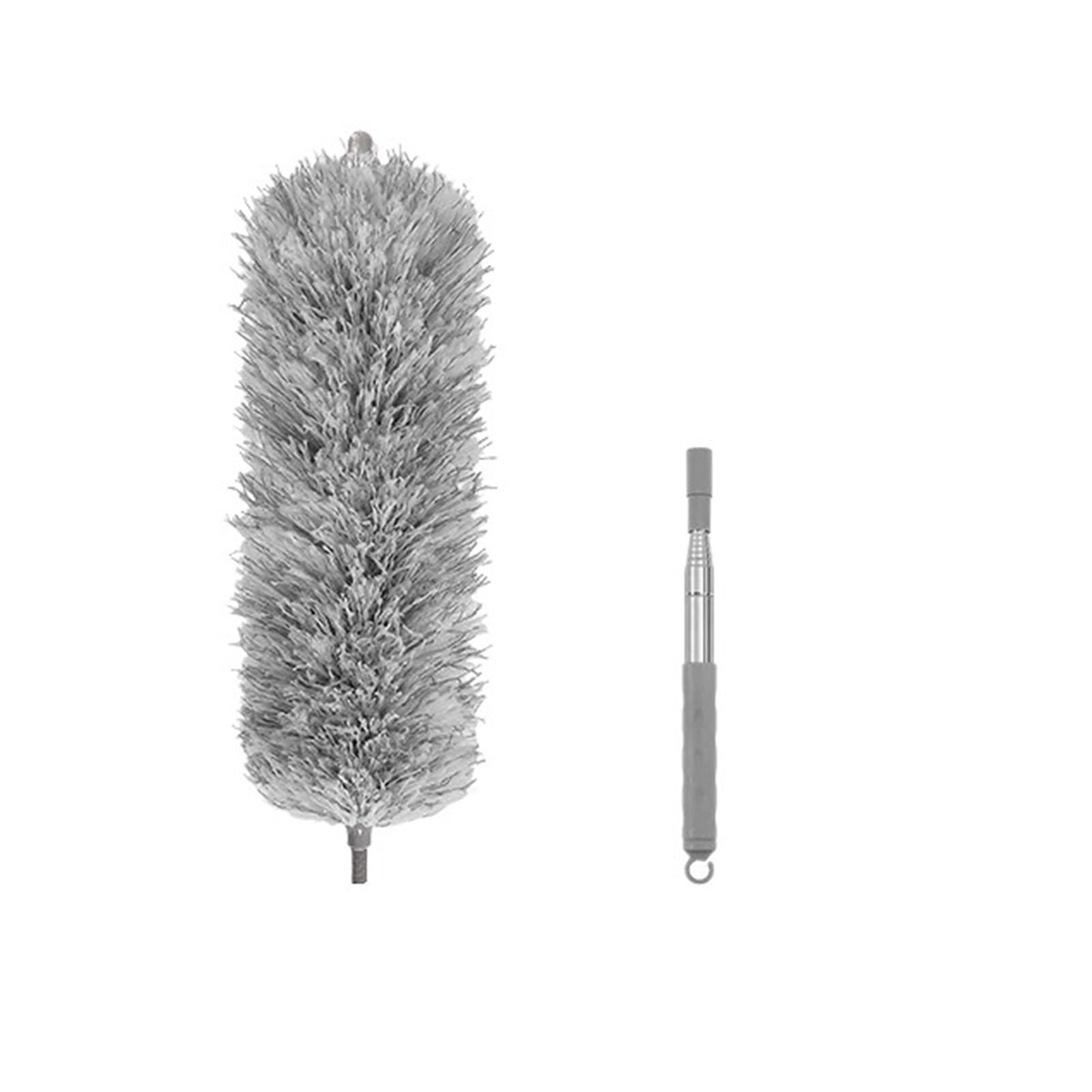 Duster Duster Brush Microfiber Extendable Curved Ceiling Cleaning Broom Household Electrostatic Dust Collector(Star 140CM)