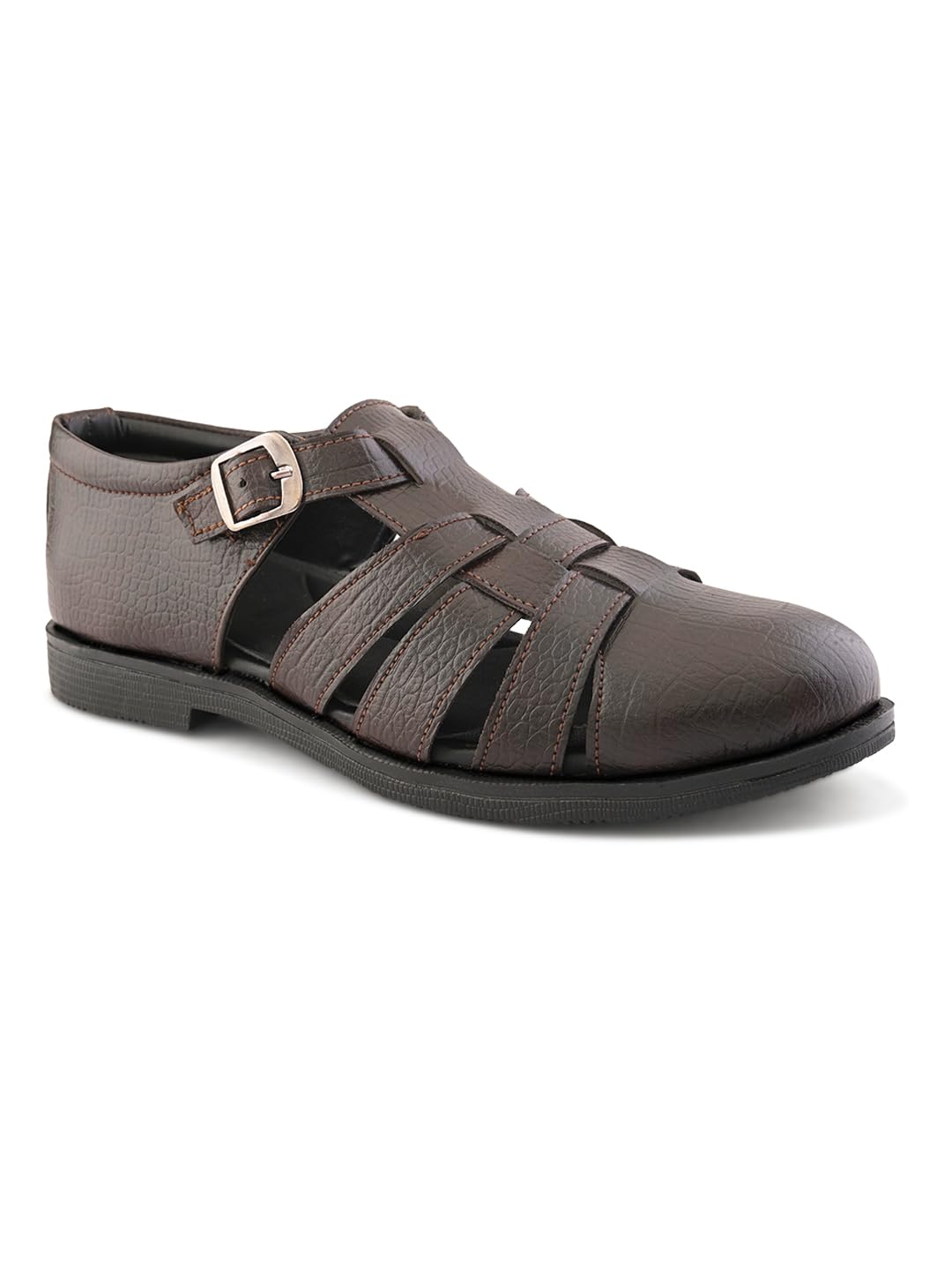 prolific Men's Ethnic Snake Print Shoe Style Sandals-picture-30
