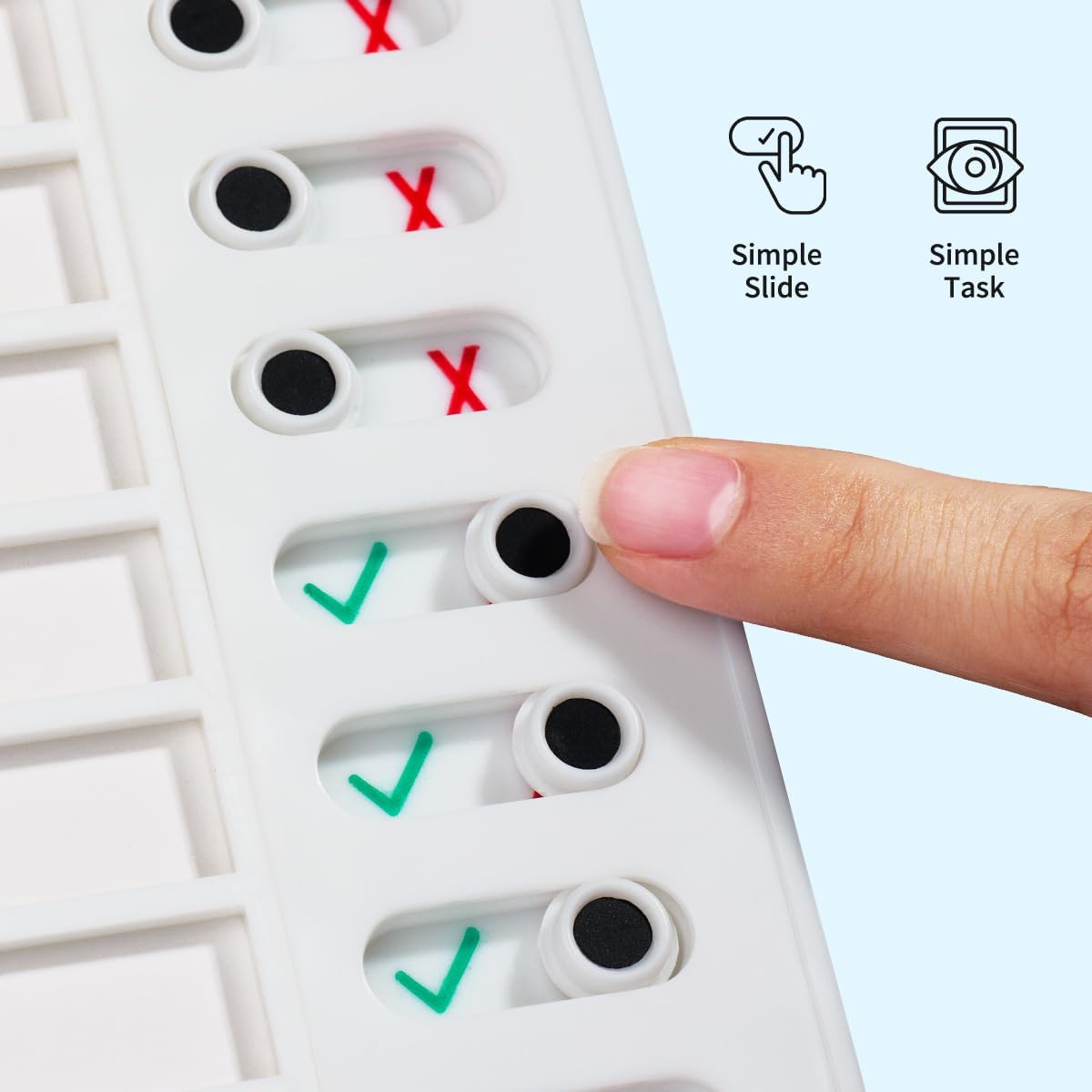 2 pizarras de lista de comprobación para pegar, pizarra reutilizable para niños, planificador de tareas infantiles, lista de tareas para