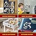 DreamWorks Kung Fu Panda Decals - Set of 13 Vinyl Stickers Po, Baby Po, Tigress, Master Shifu, Master Crane, Viper for Car Laptop Computer Kids Water Bottle Outdoor Waterproof
