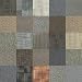 4urFloor Assorted Carpet Tile 24" x 24" 96sqft 24 Peel and Stick Tiles