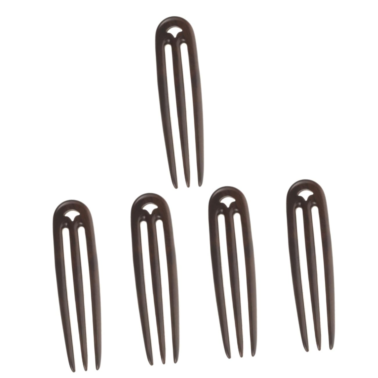 FOMIYES Lot De 5 Épingles À Cheveux Élégantes En Bois Style Vintage Pour Chignon