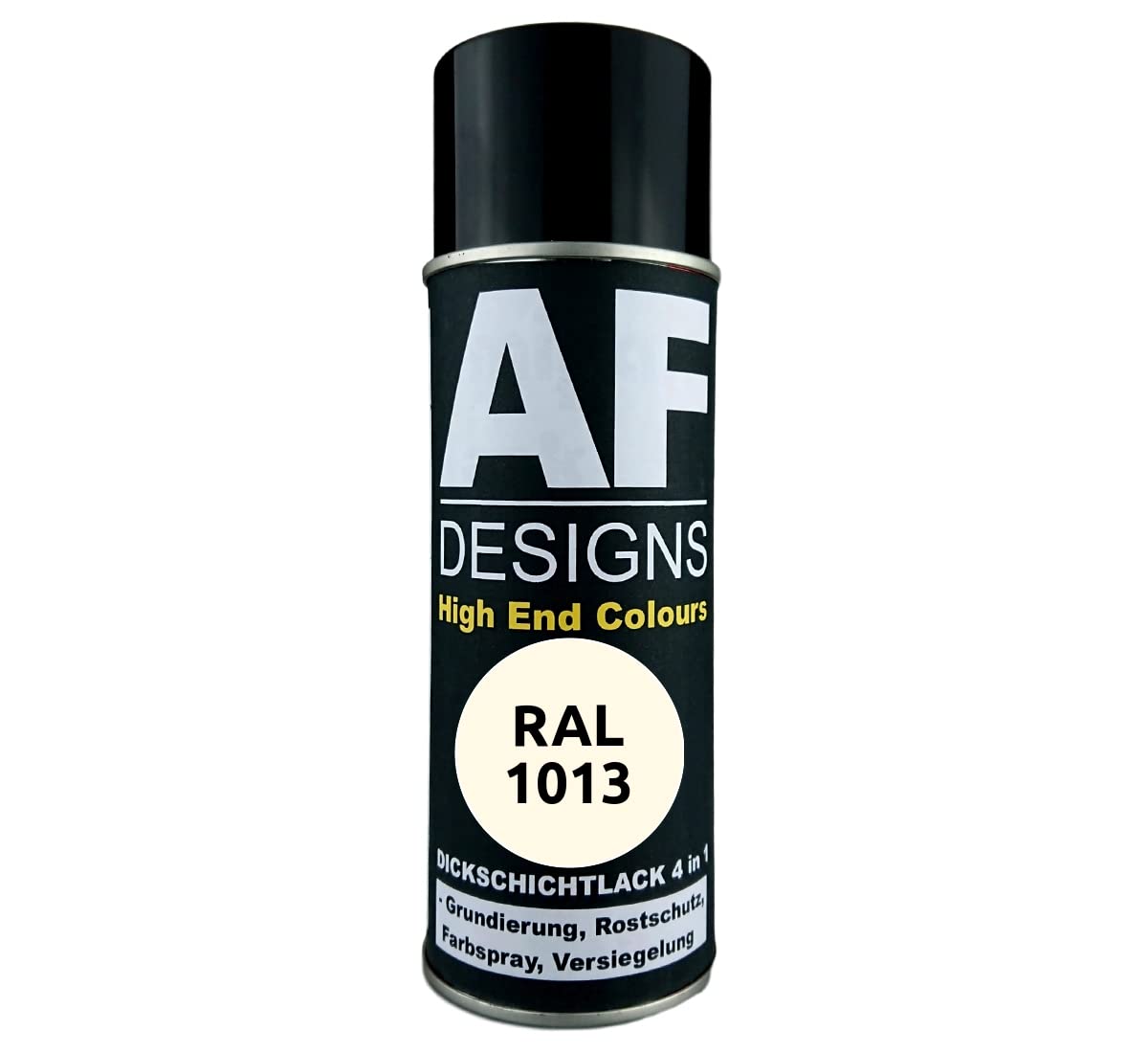 Alex Flittner DesignsRust Protection Paint 4-in-1 RAL 1013 Pearl White Metal Protective Paint Spray Rust Protection Paint Spray Can