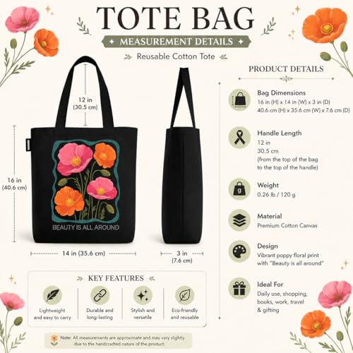 Image of Kaigan Premium Tote Bag Printed Designed Canvas Tote Bags For Women, Ecofriendly Cotton Canvas Bag for Girls Tote bag For Shopping, College, Travel, Handbag For Unisex