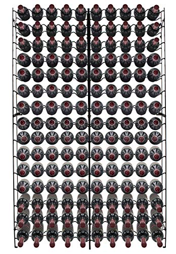Sorbus Wine Rack Freestanding Floor - Wine Bottle Holder Holds 150 Bottles of Wine - 150 Bottle Capacity Wine Storage for Any Bar, Wine Cellar, Kitchen, Dining Room - Image 4
