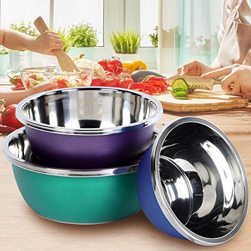 Utensílios de mesa de cozinha espessa fácil de limpar tigela, Design empilhável para restaurante de