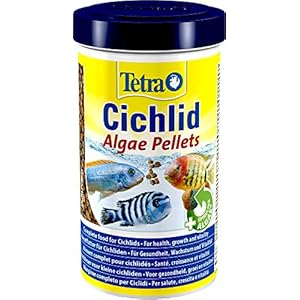 Tetra Cichlid Algae Pellets – visvoer met Spirulina algen voor de bijzondere voedingsbehoeften van alle en planten…