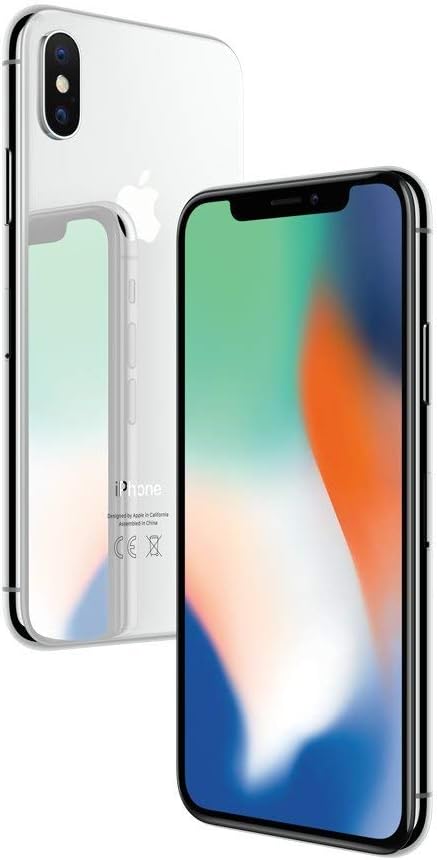 【整備済み品】Apple iPhone X 64GB シルバー SIMフリー
