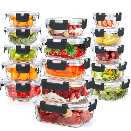 kitchen glass food storage containers