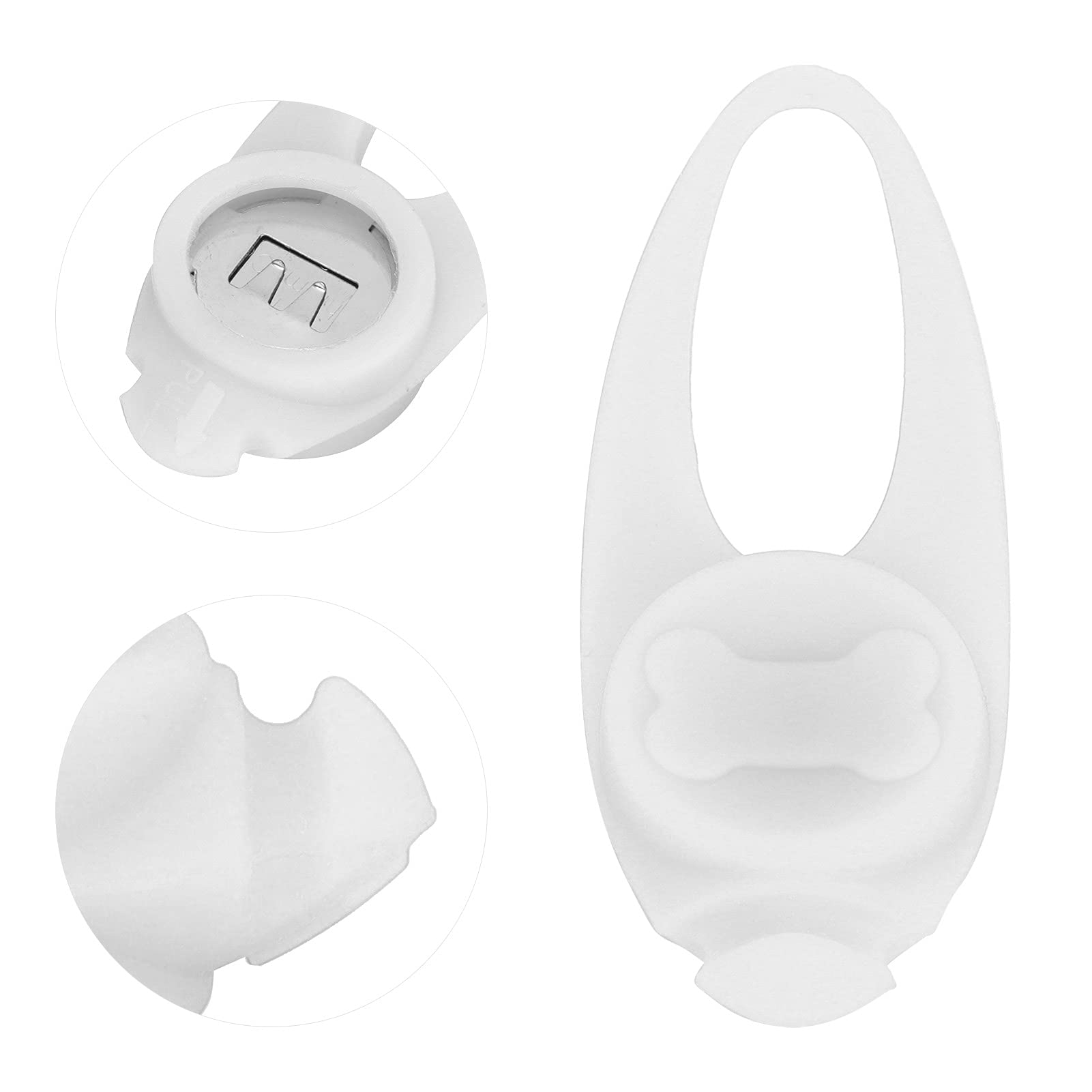 2 Luci LED Per Collare Cani E Gatti - Impermeabile, 3 Modalità, Sicurezza Notturna - Foto 2