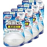 【まとめ買い】液体ブルーレットおくだけ除菌EX トイレタンク芳香洗浄剤 スーパーアクアソープの香り 詰め替え用 70ml×4個