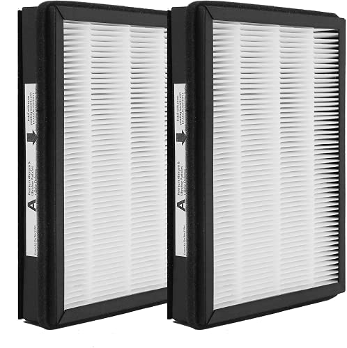 Replacement Filter A Size Filter, Compatible with Filtrete FAP-C01-A and Idylis AC-2119, IAP-40-140, IAP-10-150 Devices, Allergen Odor Removal, 2 Pack