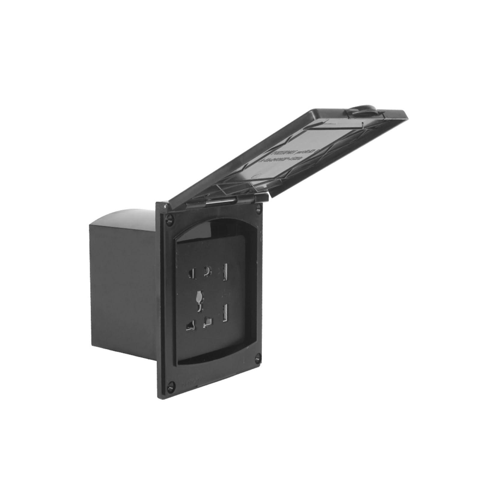 Akcesoria do przyczep kempingowych RV 86-gniazdowa skrzynka zasilająca Wodoodporny typ z interfejsem USB Zewnętrzne gniazdo samochodu kempingowego Akcesoria do kamperów