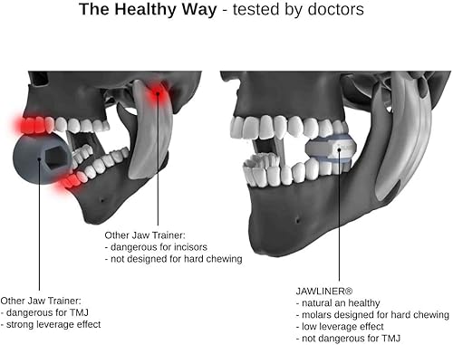 Miniatura 6 de Ejercitador de mandíbula 3.0 (original) - Ejercitador de mandíbula para definir tu mandíbula - Entrenador de mandíbula - Ejercitador de doble