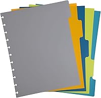 Vista 5 de Talia Discbound Notebook - Dividers (Junior Size, 5tab Pastel)