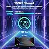 EASYTONE Android TV Box 14.0 2026, 4GB RAM 32GB ROM Android 14 TV Box 4K 8K WIFI6 Ethernet 1000M Smart TV Boxes HDR10 R69 Plus H728 Octa-core TV Boxes soporte 3D 2.4G 5.8G doble WiFi BT5.0 USB 3.0 8