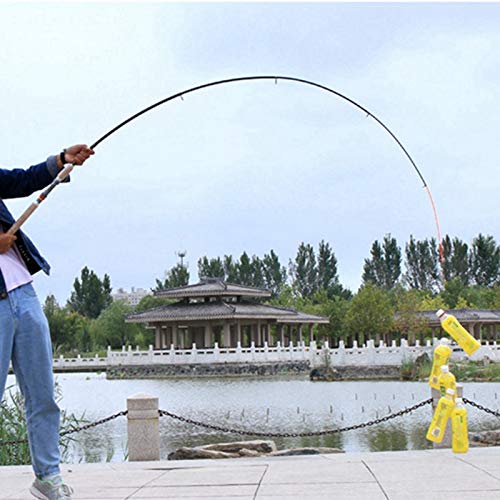 XUHUI Tragbare Angelrute Erwachsene 2.1m 2.4m 2.7m 3.0m 3.6m Teleskop Angelrute Carbon-Holzgriff Spinnrute Extra Heavy… – Bild 7