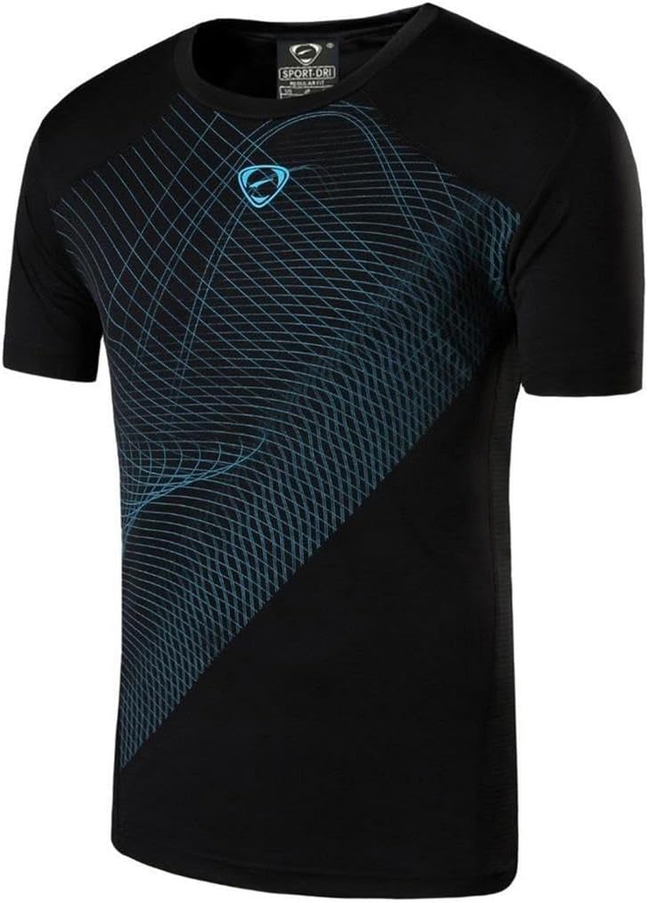 Men's Activewear T-Shirt Sport Tee Shirt Athletic Running Gym Workout Tshirt Golf Tennis Tops Quick Dry LSL449